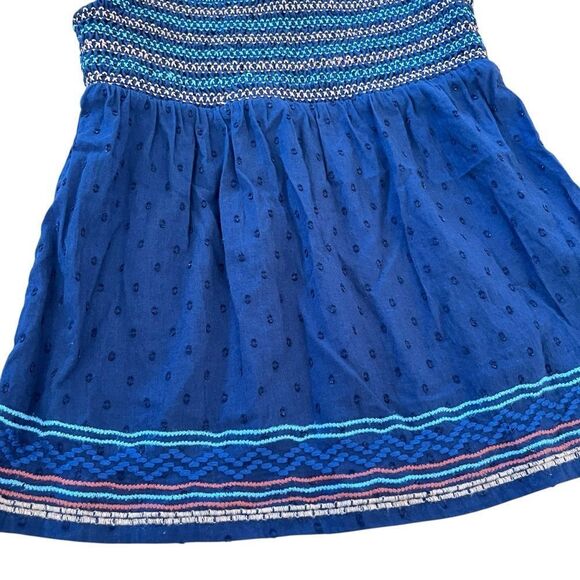 Fat Face Sleeveless Smocked Top - Picture 4 of 5